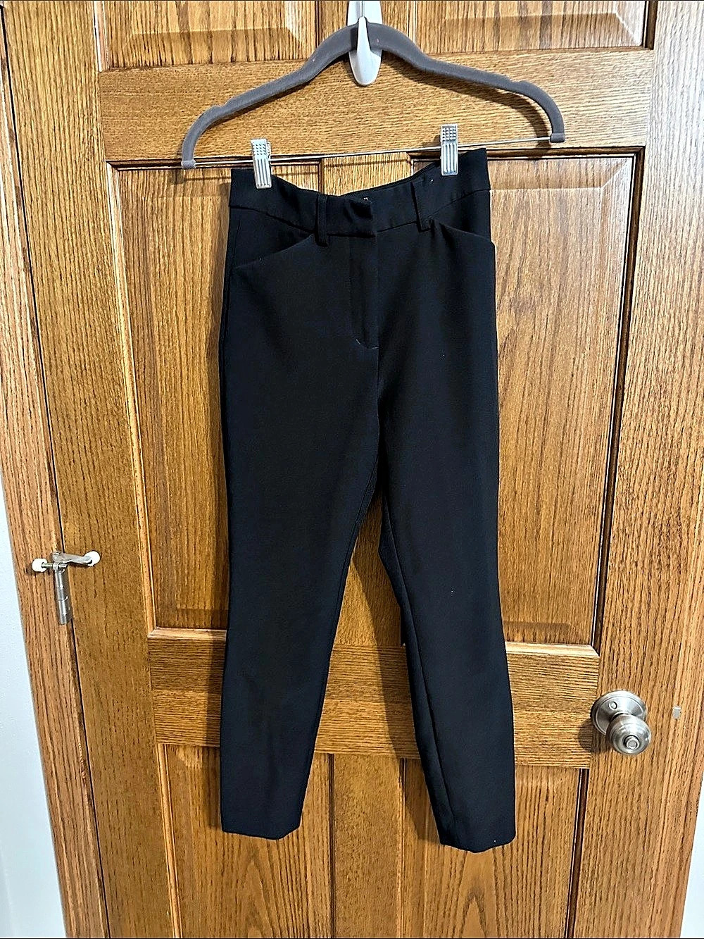 Express SuperSoft Twill Skinny High Rise Skinny High Rise Black Waist 00